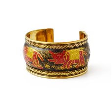 Браслет Слоніки Чорний