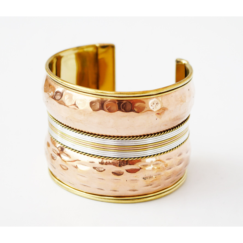 Браслет Скоба 3 метали NК4922