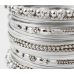 Комплект із 20 браслетів кільце білий