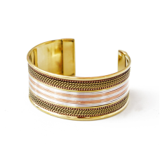 Браслет Скоба 3 метали NК8278