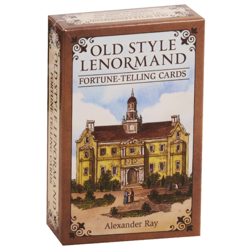 Old Style Lenormand  Старий Стиль Ленорман (38 карт + інструкція) Alexander Ray