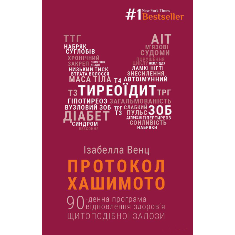 Протокол Хашімото. 90-денна программа відновлення здоров’я щитоподібної залози | Ізабелла Венц