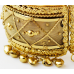 Індійський браслет з бубонцями жовтий метал