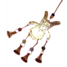 Дзвіник латунний Кролик PJ-116