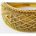 Браслет індійський класичний роз“ємний жовтий метал