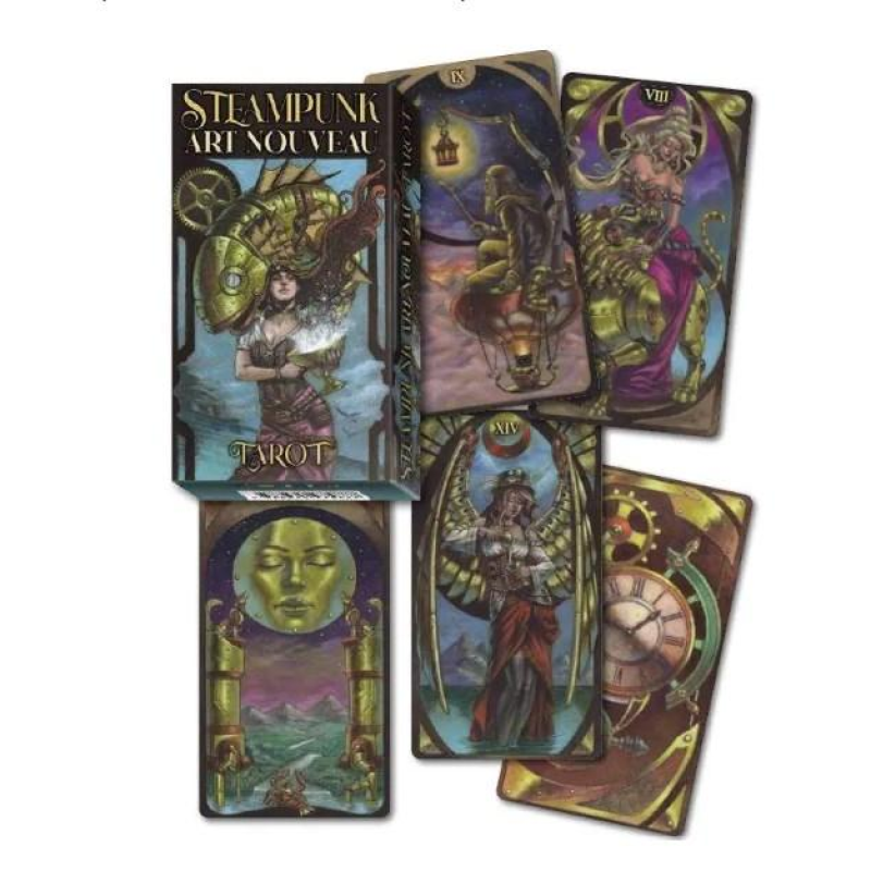 Карти Стімпанк Арт-нуво таро Steampunk Art Nouveau Tarot
