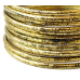 Комплект із 12 браслетів кільце Дуті жовтий метал
