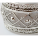 Браслет індійський рознімний білий метал