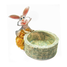 Зайчик із свічником - С