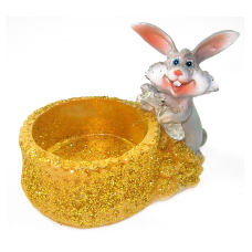 Зайчик із свічником - D