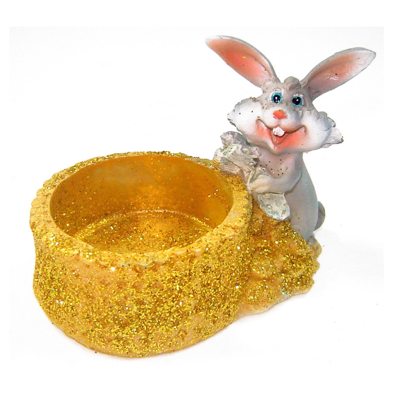 Зайчик із свічником - D