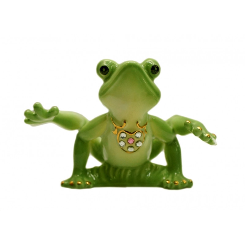 Жаба - Йог фаянс №5