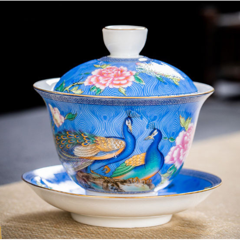 Гайвань Павичі синій 200мл. Гайвань Павичі синій 200мл.