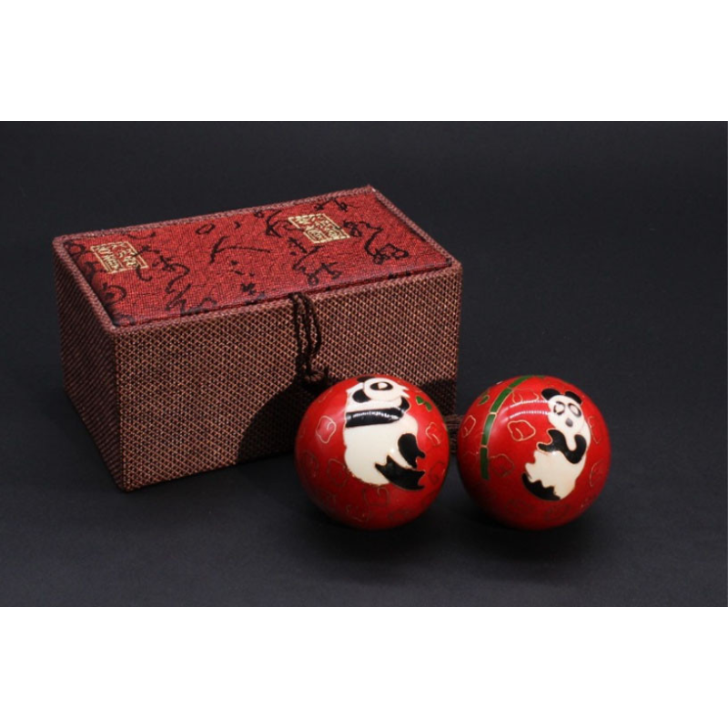 Масажні кулі Баодінг пара з емаллю Преміум №6