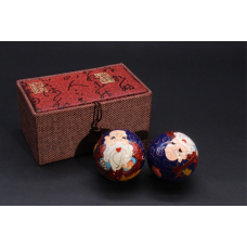 Масажні кулі Баодінг пара з емаллю Преміум №13