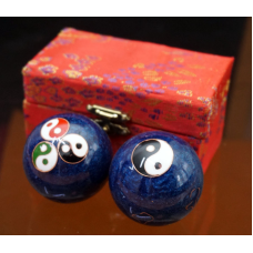 Масажні кулі Баодінг пара d = 4,7см. Емаль №2