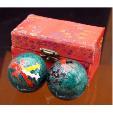 Масажні кулі Баодінг пара d = 4,7см. Емаль №5