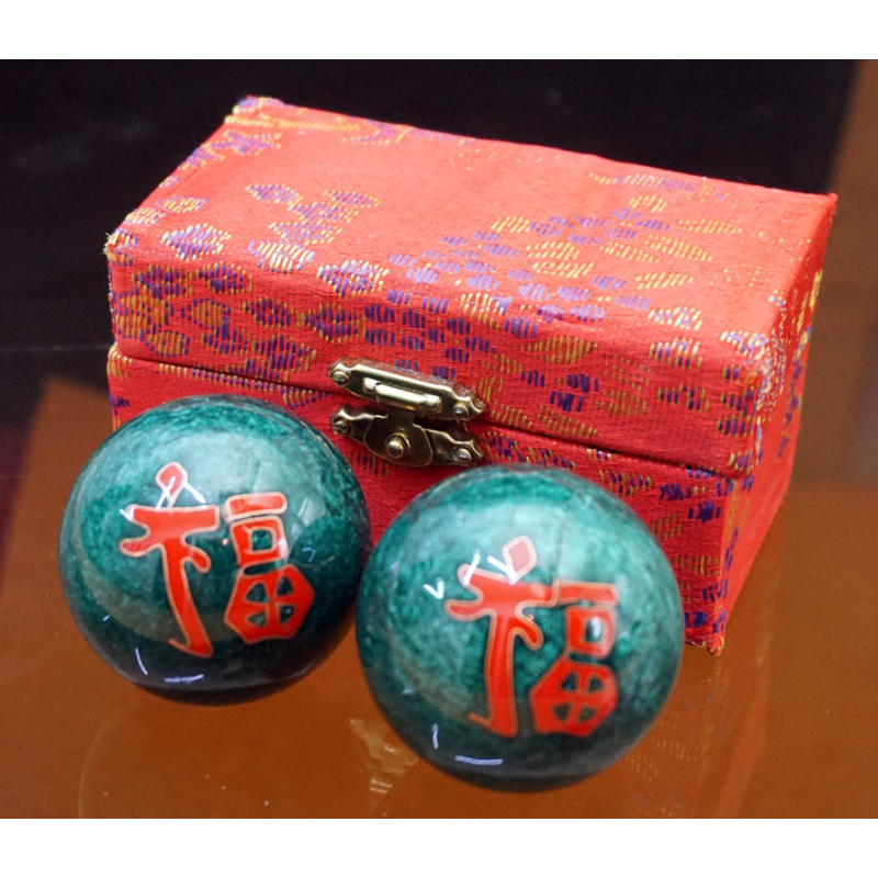 Масажні кулі Баодінг пара d = 4,7см. Емаль №10