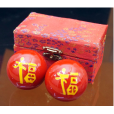 Масажні кулі Баодінг пара d = 4,7см. Емаль №11