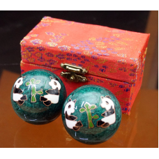 Масажні кулі Баодінг пара d = 4,7см. Емаль №19