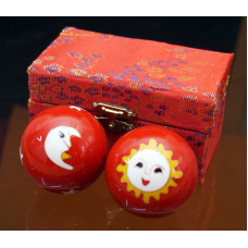 Масажні кулі Баодінг пара d = 4,7см. Емаль №25