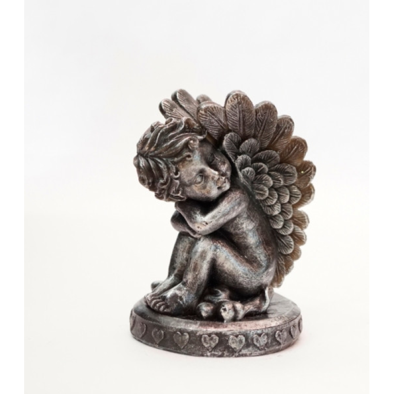 Свічка Срібний Ангел №2