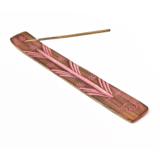 Підставка ЛИЖА з різьбленням Рожевий Слон