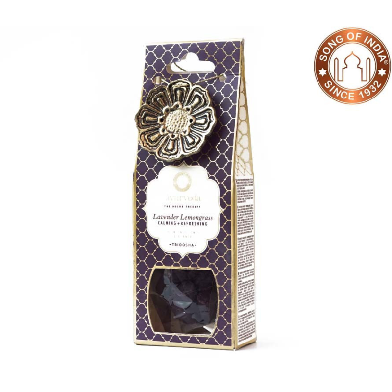 Аюрведичні конуси з підставкою Лаванда Лимонник Трідоша