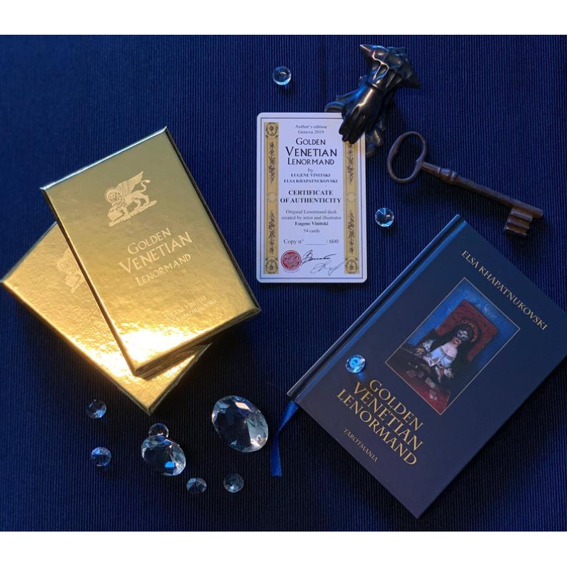 Карти Оракул Ленорман Золотий Венеціанський - Golden Venetian Lenormand Tarotmania Eugene Vinitski