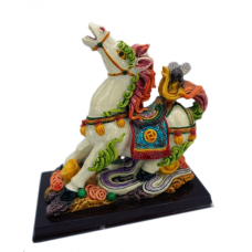 Кінь полістоун строкатий №3