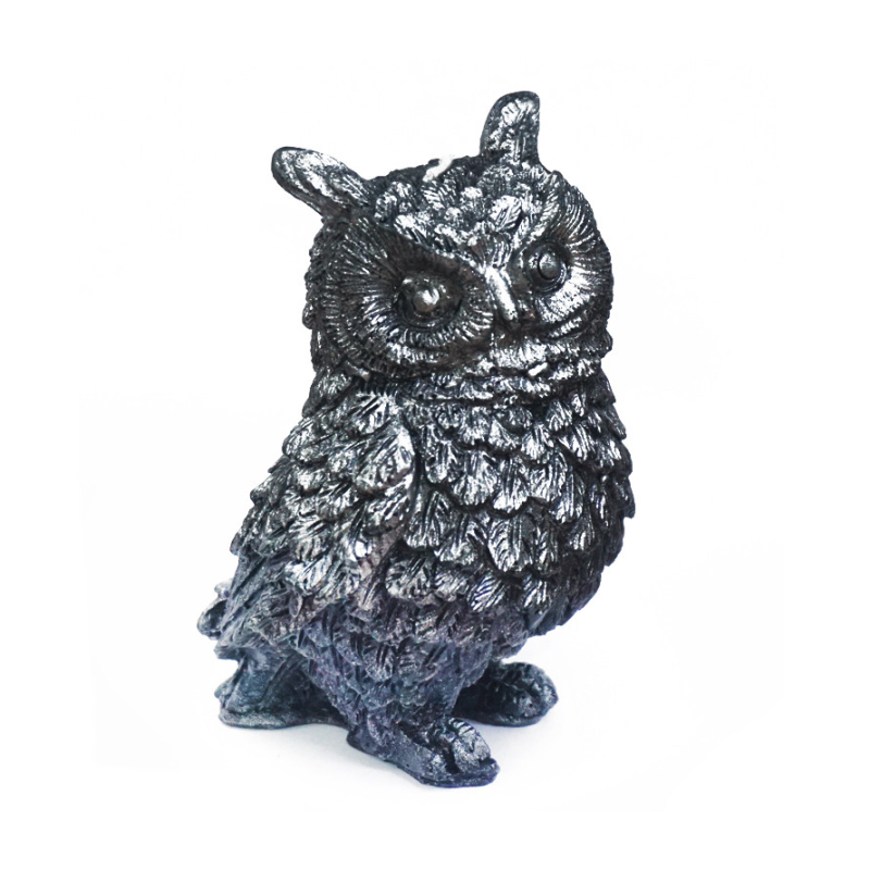 Свічка Мудрість чорне срібло Свічка Мудрість чорне срібло