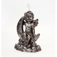 Свічка Срібний Ангел №3