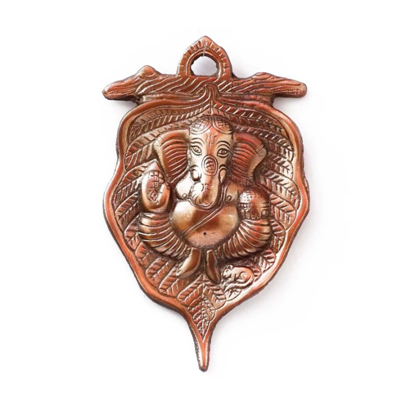 Картина алюмінієва Ганеш на листі