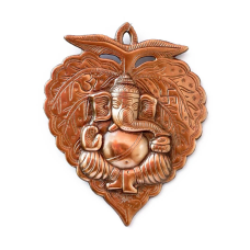 Картина алюмінієва Ганеш на листі