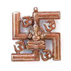 Картина алюмінієва Свастика Ганеш