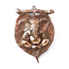 Картина алюмінієва Ганеш на листі