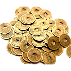 Монета штучно-бронзовий колір 100 МОНЕТ