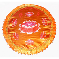 Подушка для медитації з поролоном велика жовта