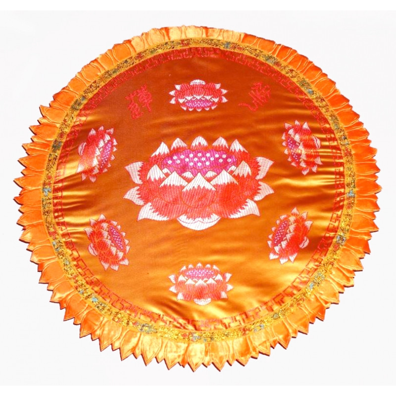 Подушка для медитації з поролоном велика жовта Подушка для медитації з поролоном велика жовта