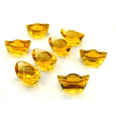 Комплект 8 скляних чаш достатку