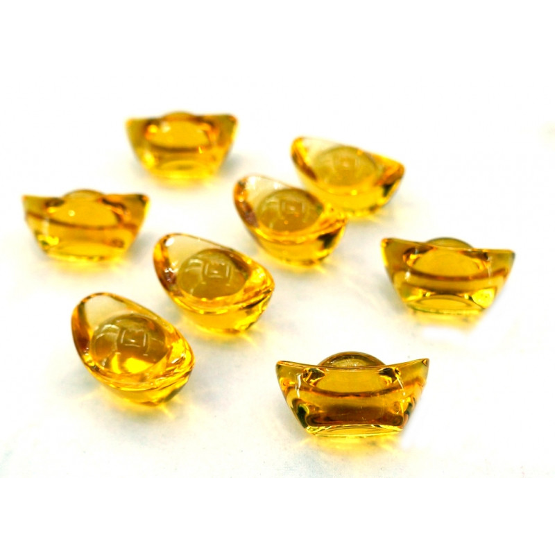 Комплект 8 скляних чаш достатку