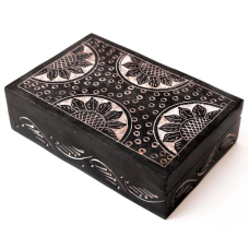 Скринька кам“яна фарбована NO.-176