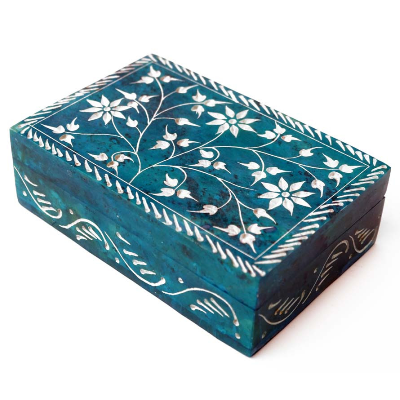 Скринька кам“яна фарбована NO.-156