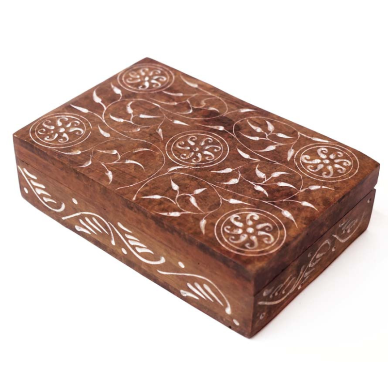 Скринька кам“яна фарбована NO.-155