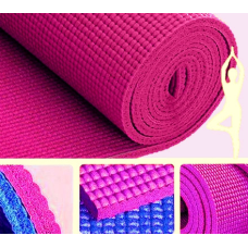 Килимок для Йогі 4 мм. Темно-рожевий
