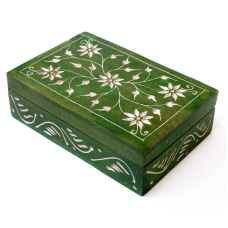 Скринька кам“яна фарбована NO.-158