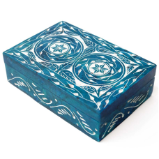 Скринька кам“яна фарбована NO.-165