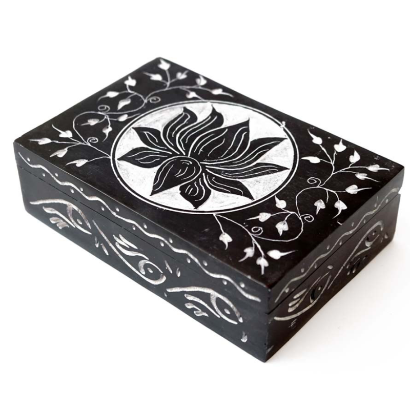 Скринька кам“яна фарбована NO.-170