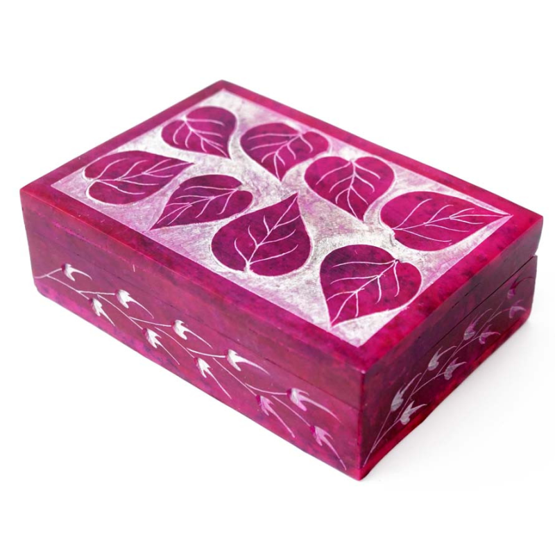 Скринька кам“яна фарбована NO.-160