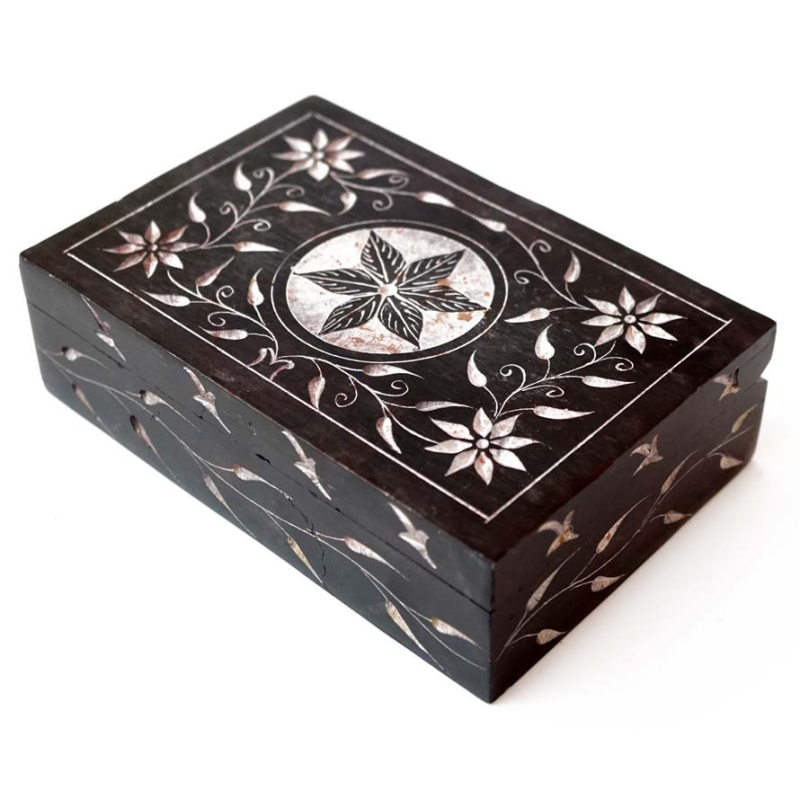 Скринька кам“яна фарбована NO.-177